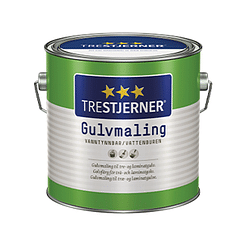 Trestjerner Gulvmaling - mat
